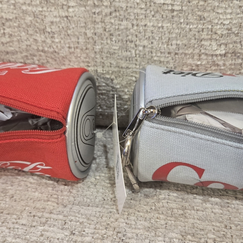 Coca-Cola Red and White Zippered Purses - Picture 5 of 12